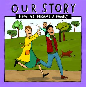 kaksi naista ja lapsi