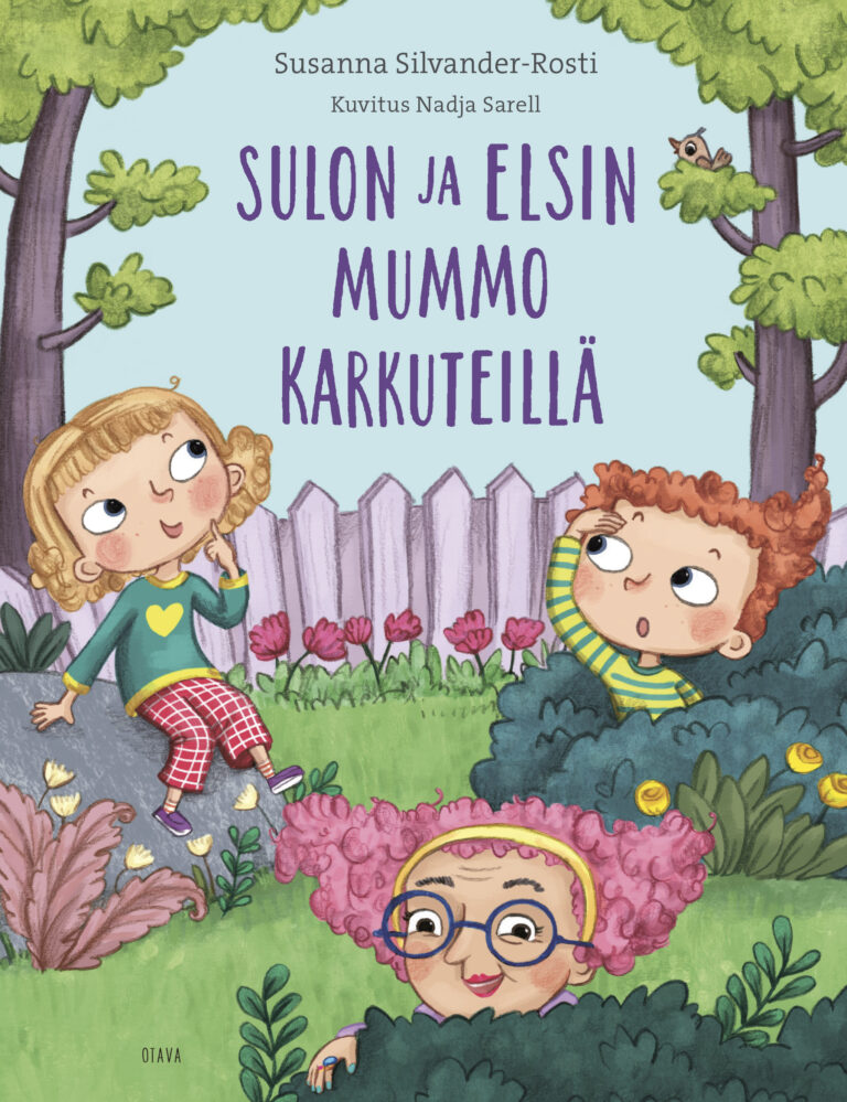 Kirjan kansi: Sulon ja Elsin mummo karkuteillä