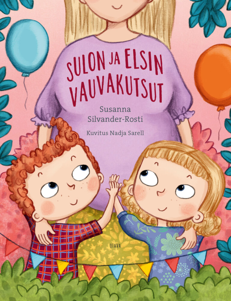 Kirjan kansi: Sulon ja Elsin vauvakutsut