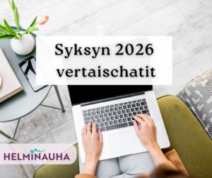 ALT: Simpukan ja helminauhan logot, kädet näppäimistöllä ja tietokone